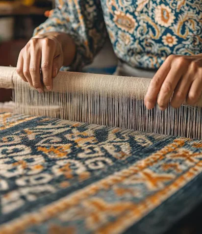 Rug Cleaning Process